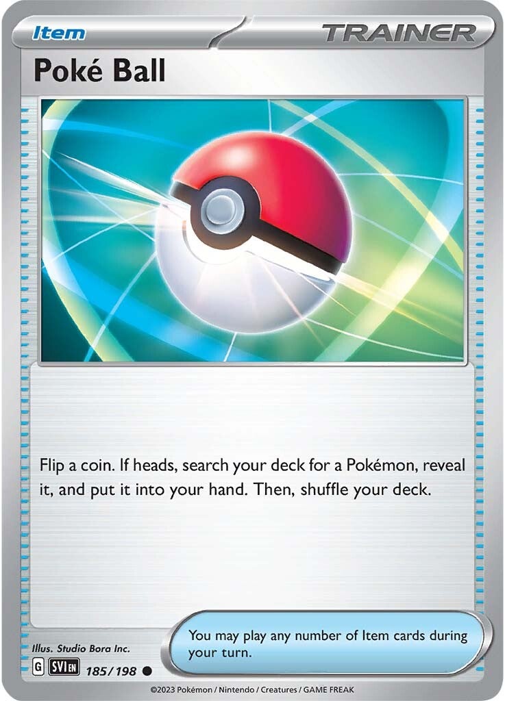 Poke Ball (185/198) [Scarlet & Violet: Base Set] | Good Games Cannington