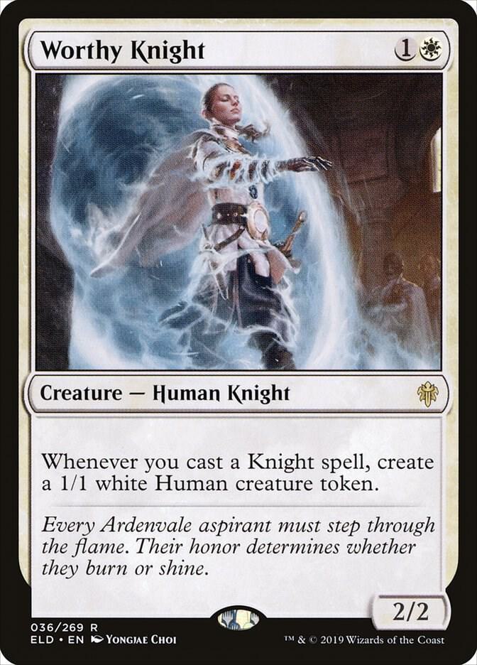 Worthy Knight 36/269 (Throne of Eldraine)  | Good Games Cannington