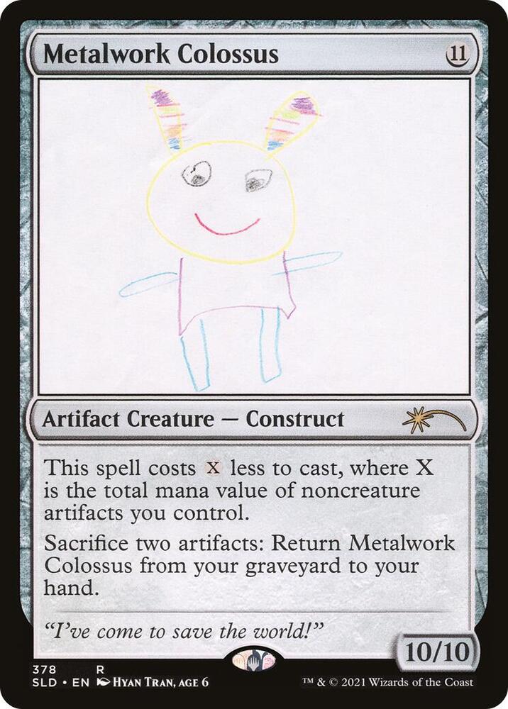 Metalwork Colossus 378 (Secret Lair Drop Series)  | Good Games Cannington