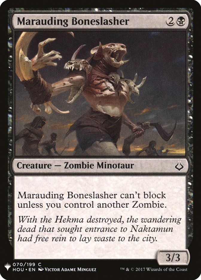 Marauding Boneslasher [Mystery Booster] | Good Games Cannington