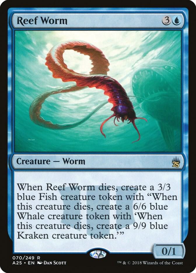 Reef Worm 70/249 (Masters 25)  | Good Games Cannington