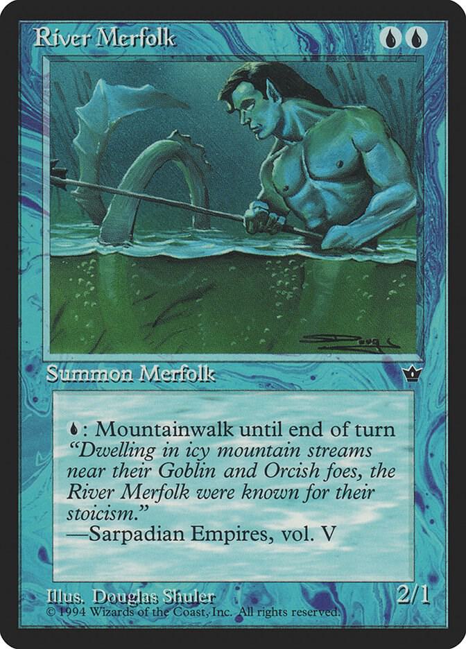 River Merfolk 24/187 (Fallen Empires)  | Good Games Cannington