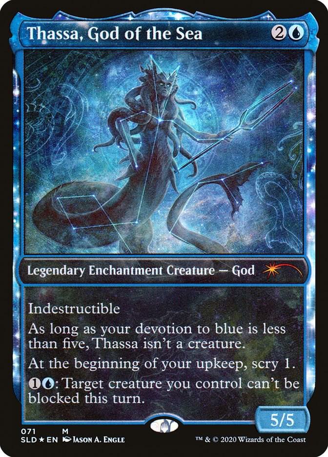 Thassa, God of the Sea 71 (Secret Lair Drop Series)  - Showcase Foil | Good Games Cannington