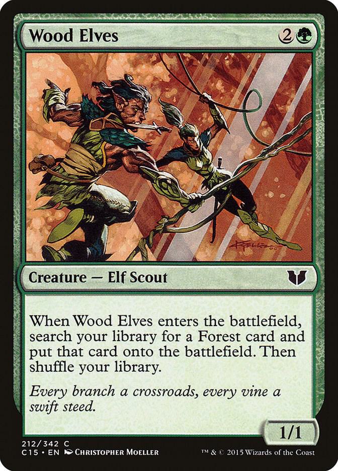 Wood Elves 212/342 (Commander 2015)  | Good Games Cannington