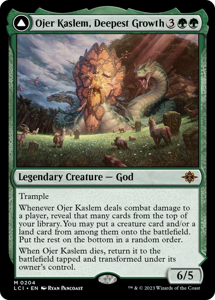 Ojer Kaslem, Deepest Growth // Temple of Cultivation [The Lost Caverns of Ixalan] | Good Games Cannington