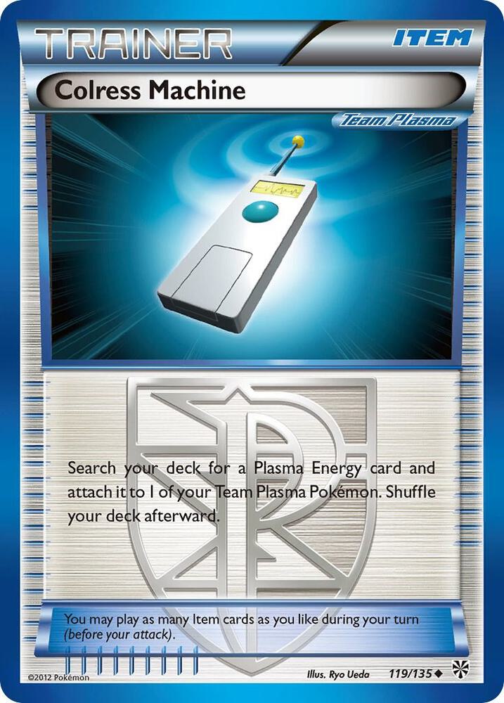 Colress Machine Team Plasma 119/135 (Plasma Storm)  | Good Games Cannington