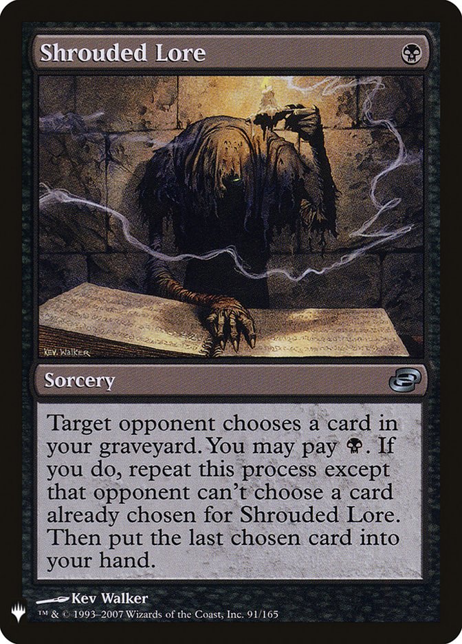 Shrouded Lore [Mystery Booster] | Good Games Cannington
