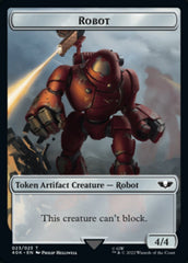 Astartes Warrior (001) // Robot Double-Sided Token [Warhammer 40,000 Tokens] | Good Games Cannington