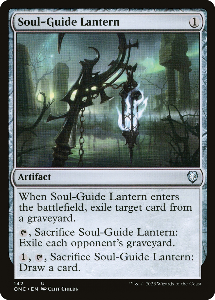 Soul-Guide Lantern [Phyrexia: All Will Be One Commander] | Good Games Cannington