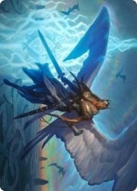 Righteous Valkyrie Art Card [Kaldheim Art Series] | Good Games Cannington
