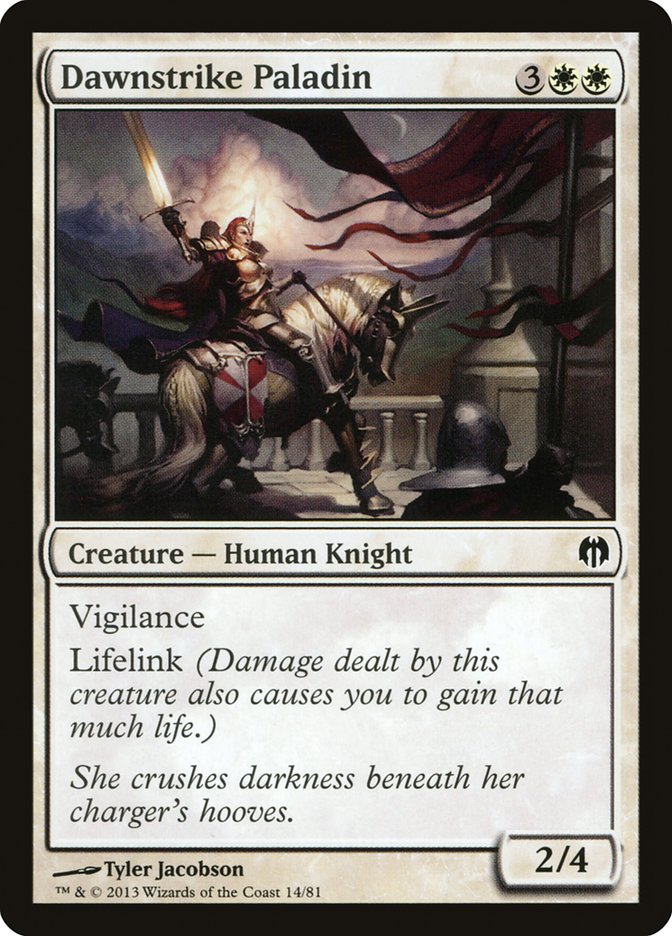 Dawnstrike Paladin [Duel Decks: Heroes vs. Monsters] | Good Games Cannington
