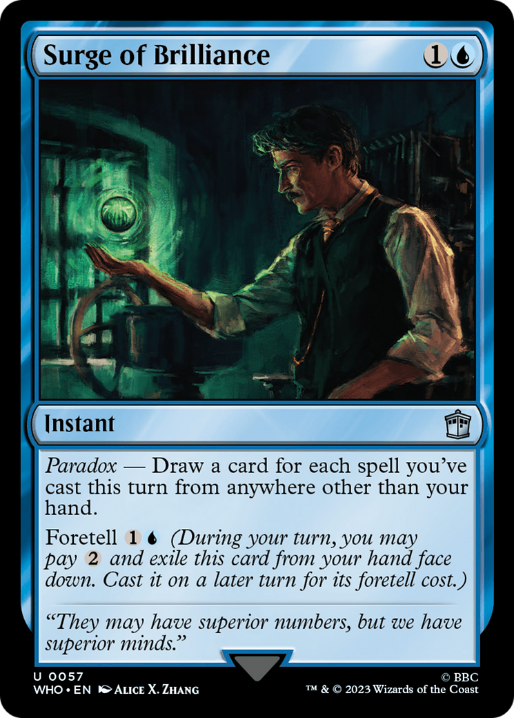 Surge of Brilliance [Doctor Who] | Good Games Cannington