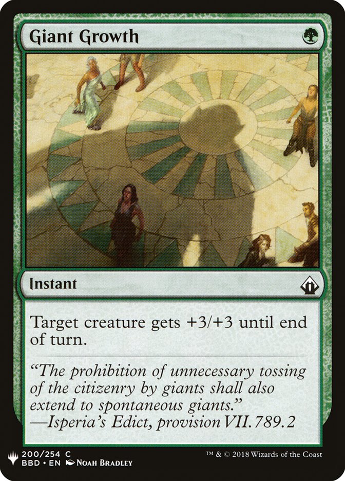 Giant Growth [Mystery Booster] | Good Games Cannington