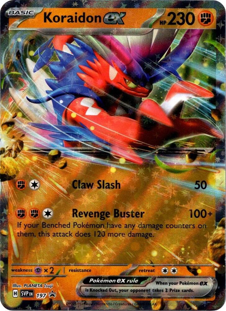 Koraidon ex 197 197 (SV: Scarlet & Violet Promo Cards)  - Holofoil | Good Games Cannington