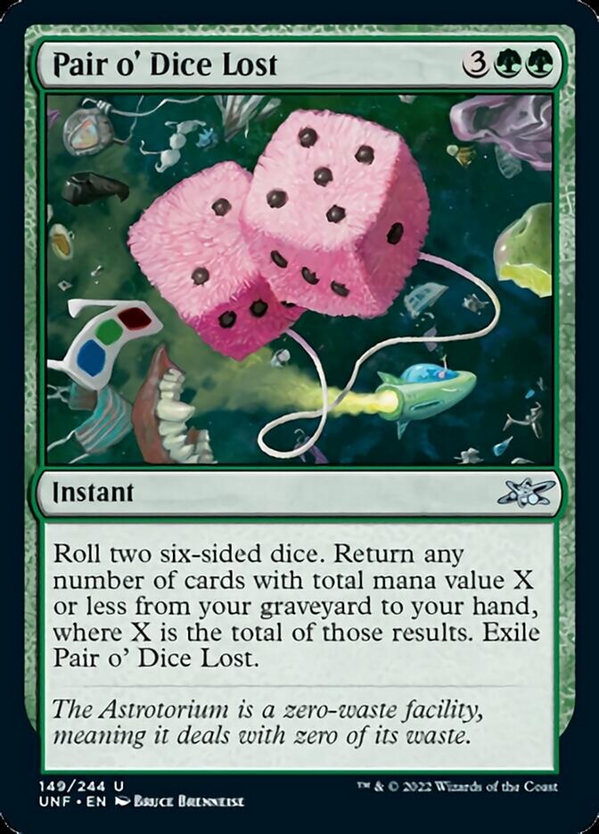 Pair o' Dice Lost [Unfinity] | Good Games Cannington