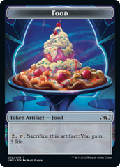 Cat // Food (10) Double-Sided Token [Unfinity Tokens] | Good Games Cannington