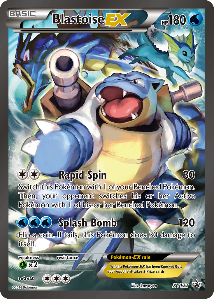 Blastoise EX (XY122) [XY: Black Star Promos] | Good Games Cannington