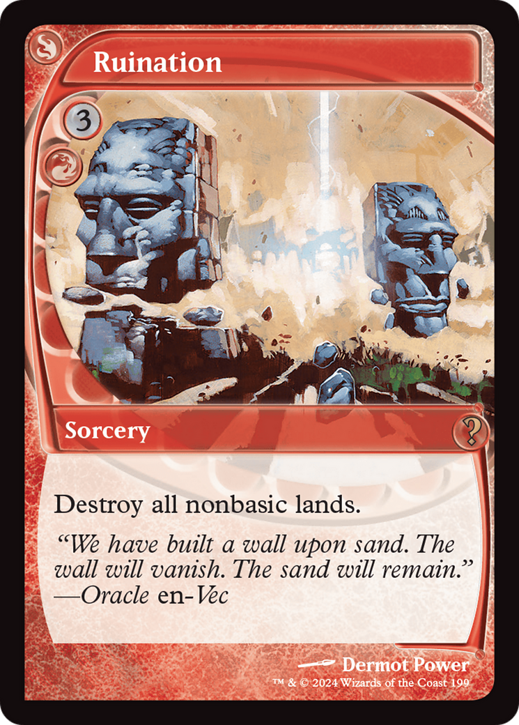 Ruination (Future Sight) [Mystery Booster 2] | Good Games Cannington