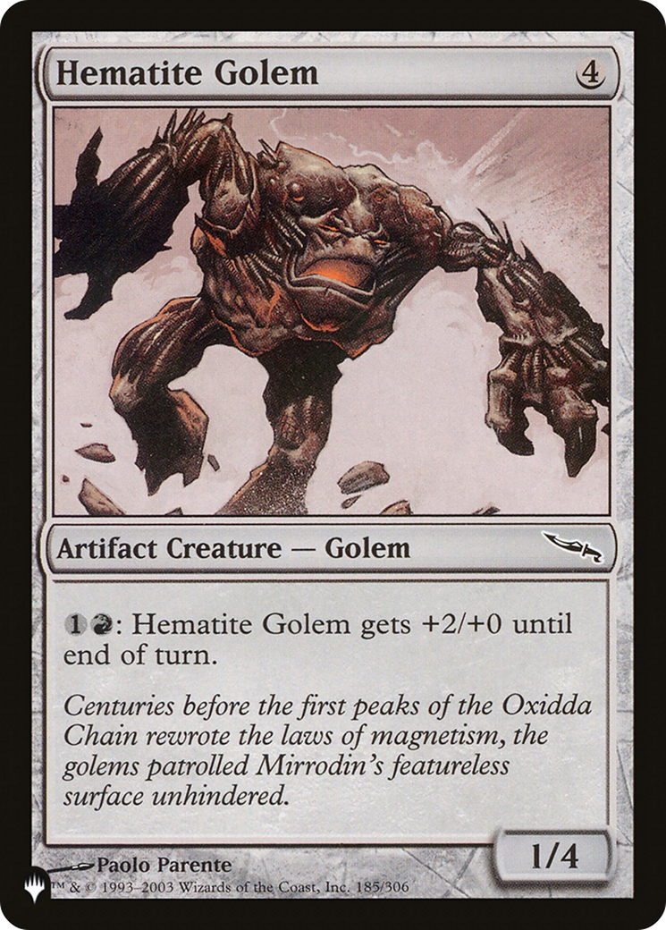 Hematite Golem [The List] | Good Games Cannington