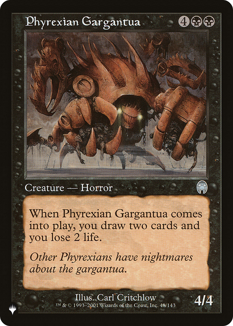 Phyrexian Gargantua [The List] | Good Games Cannington