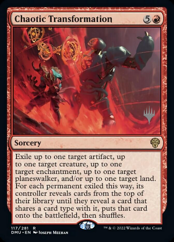 Chaotic Transformation (Promo Pack) [Dominaria United Promos] | Good Games Cannington