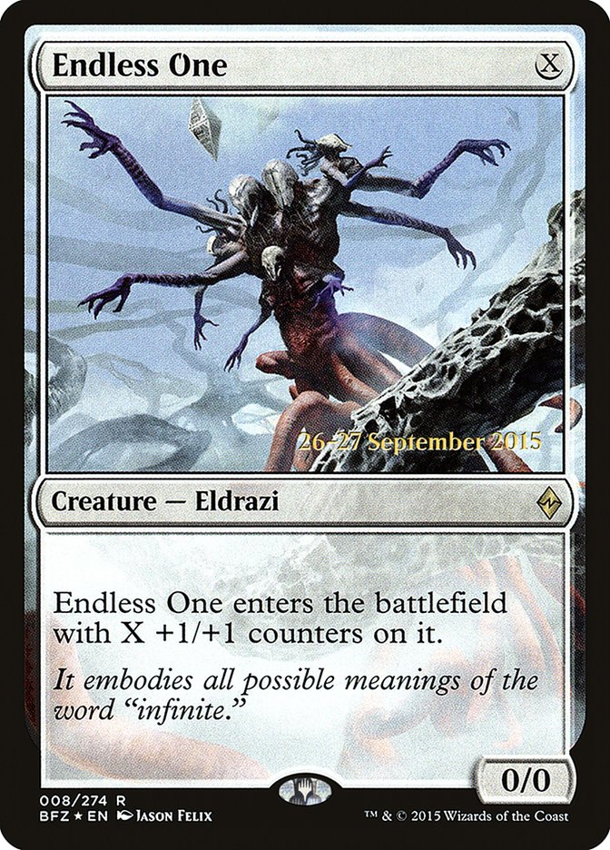 Endless One [Battle for Zendikar Prerelease Promos] | Good Games Cannington