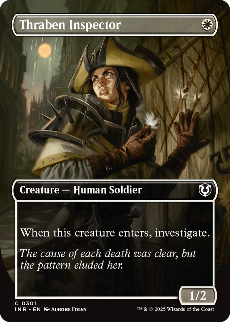 Thraben Inspector (Borderless) [Innistrad Remastered] | Good Games Cannington