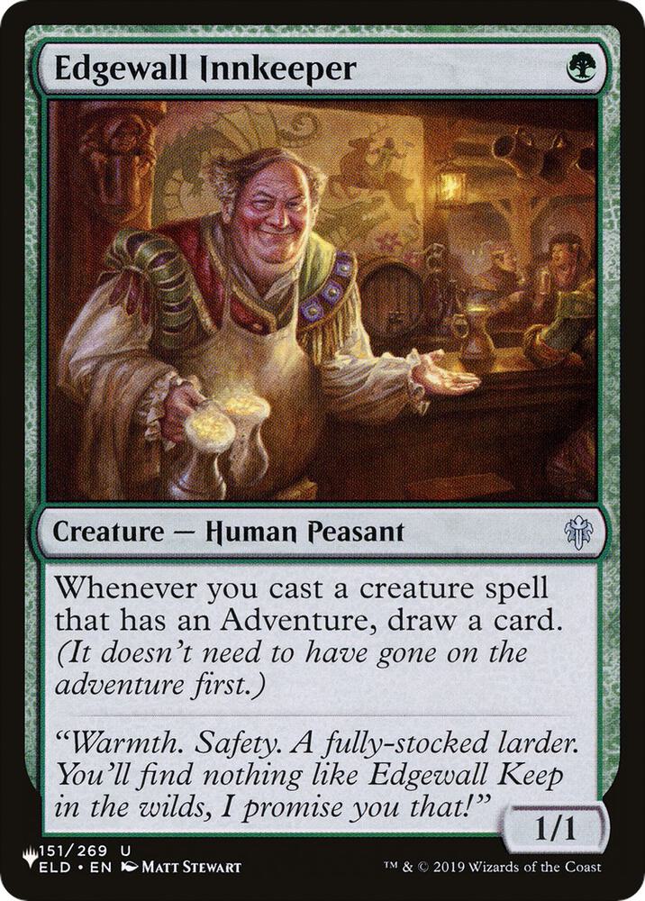 Edgewall Innkeeper 151/269 (The List Reprints)  | Good Games Cannington