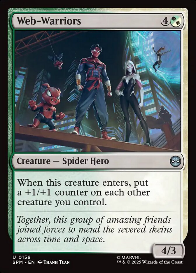 Web-Warriors 159/198 (Marvel's Spider-Man)  | Good Games Cannington