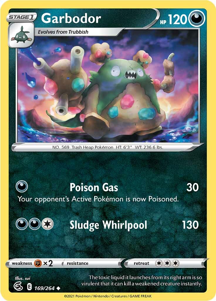 Garbodor (169/264) [Sword & Shield: Fusion Strike] | Good Games Cannington