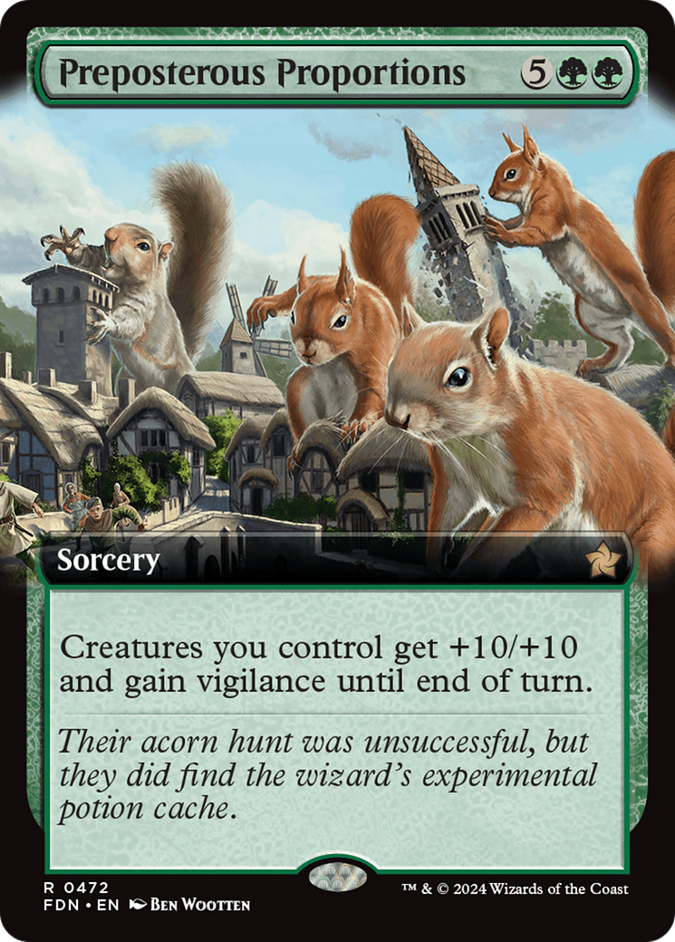 Preposterous Proportions (Extended Art) [Foundations] | Good Games Cannington