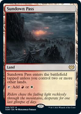 Sundown Pass 266 (Innistrad: Crimson Vow)  | Good Games Cannington