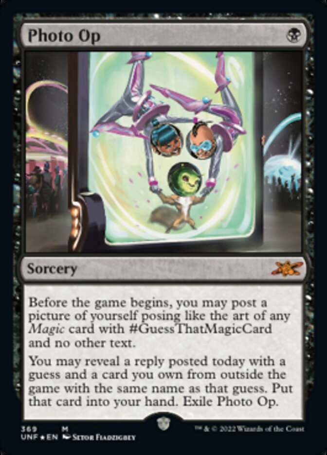 Photo Op (Galaxy Foil) [Unfinity] | Good Games Cannington