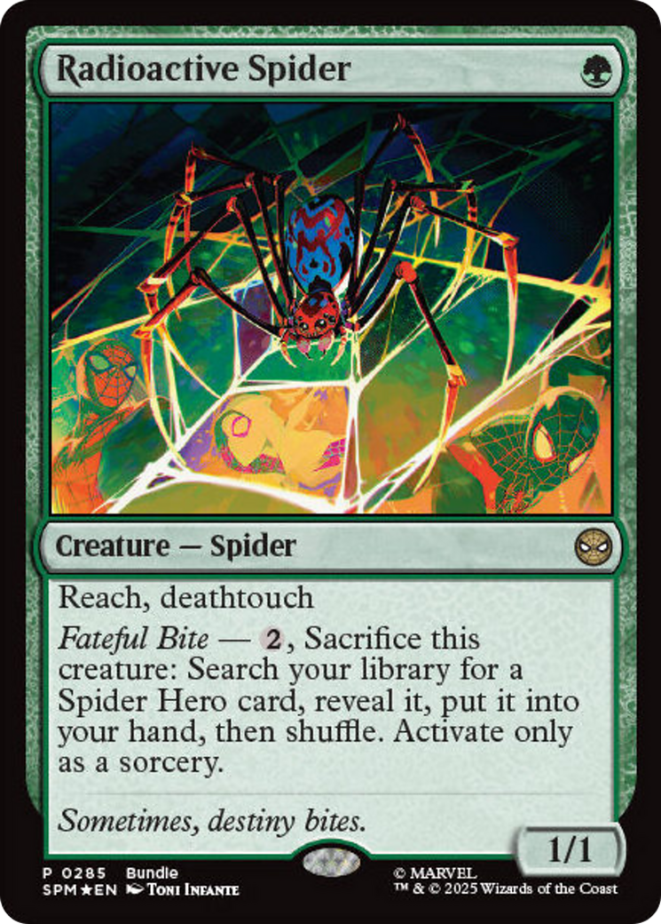 Radioactive Spider [Marvel's Spider-Man Promos] | Good Games Cannington