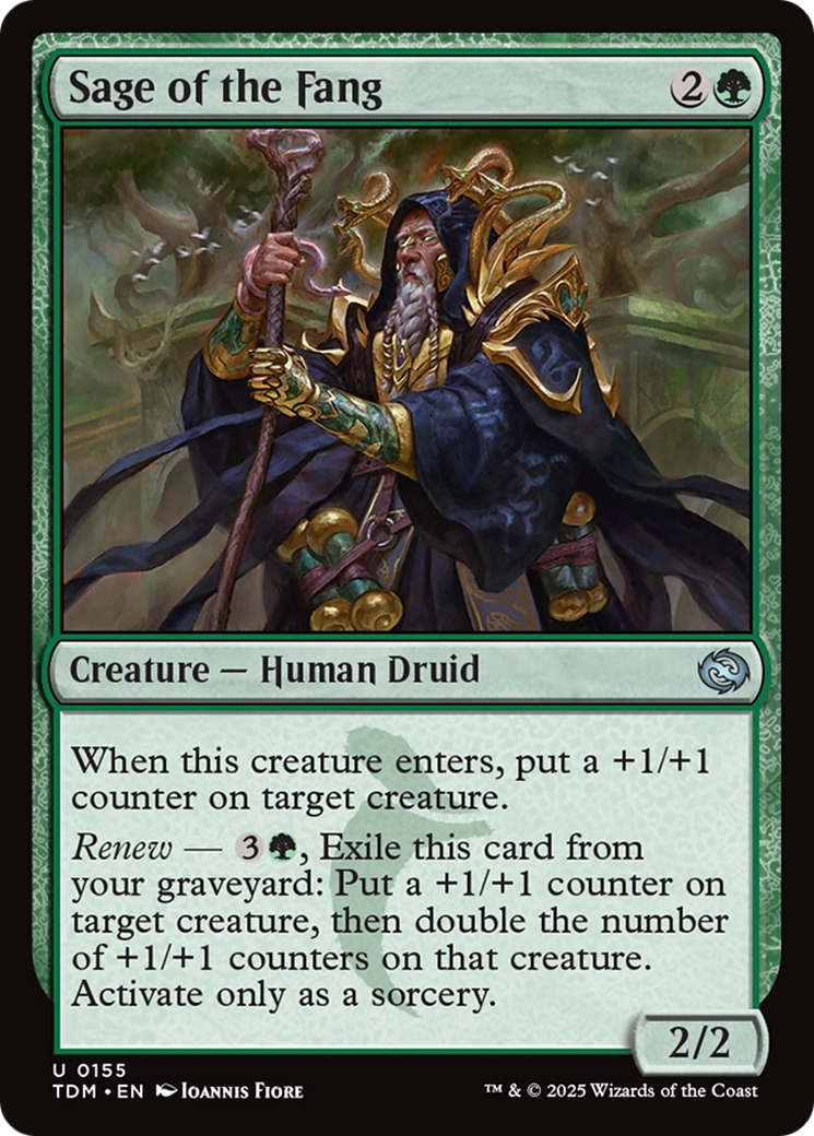 Sage of the Fang [Tarkir: Dragonstorm] | Good Games Cannington