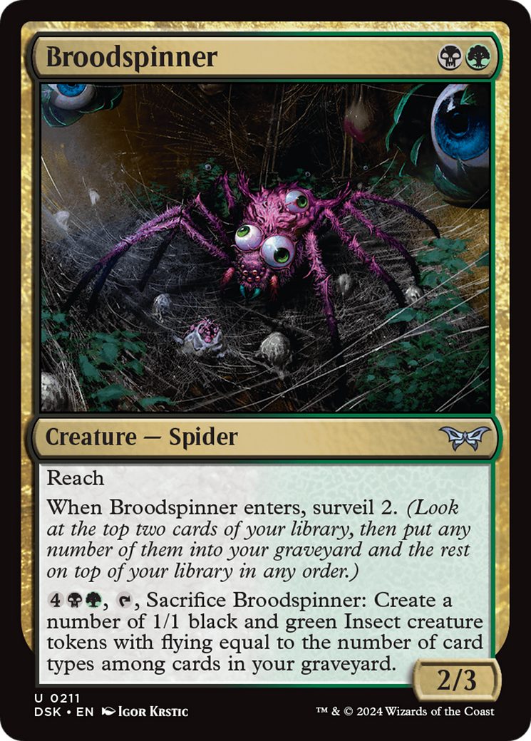 Broodspinner [Duskmourn: House of Horror] | Good Games Cannington