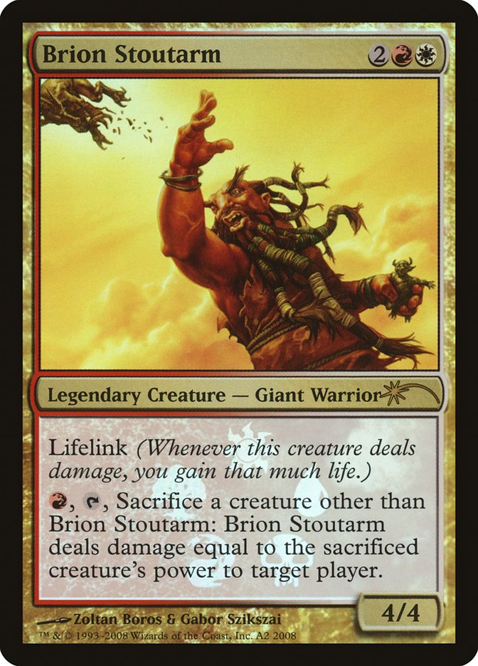 Brion Stoutarm [Resale Promos] | Good Games Cannington