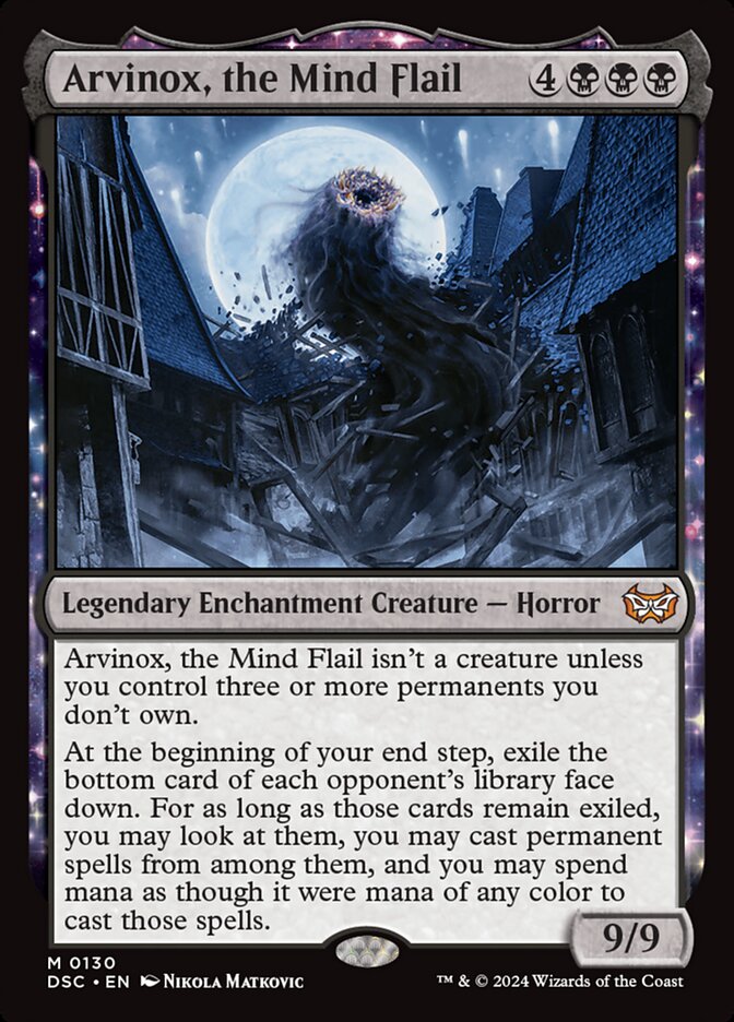 Arvinox, the Mind Flail 130 (Commander: Duskmourn: House of Horror)  | Good Games Cannington