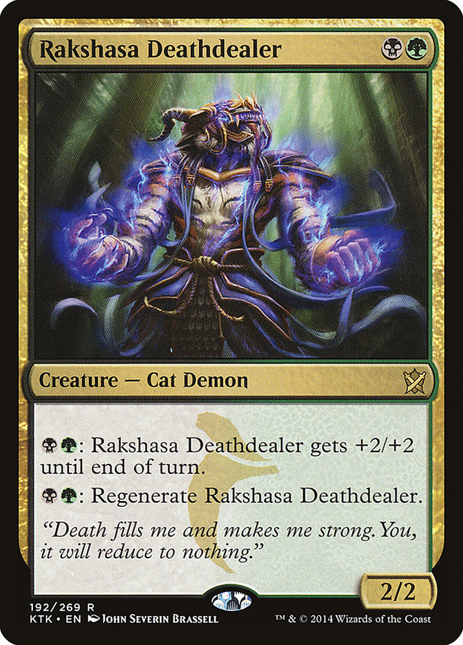 Rakshasa Deathdealer 192 (Khans of Tarkir)  | Good Games Cannington