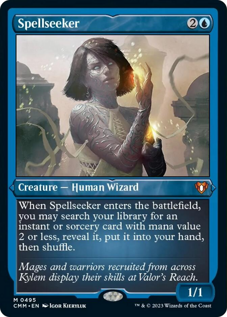 Spellseeker (Foil Etched) [Commander Masters] | Good Games Cannington