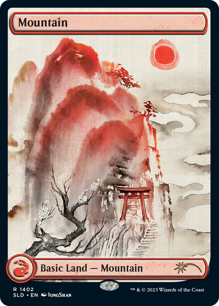 Mountain (1402) [Secret Lair Drop Series] | Good Games Cannington