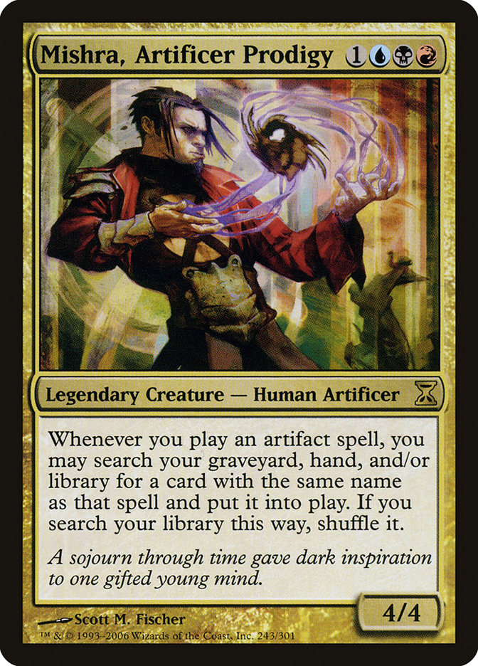 Mishra, Artificer Prodigy 243/301 (Time Spiral)  | Good Games Cannington