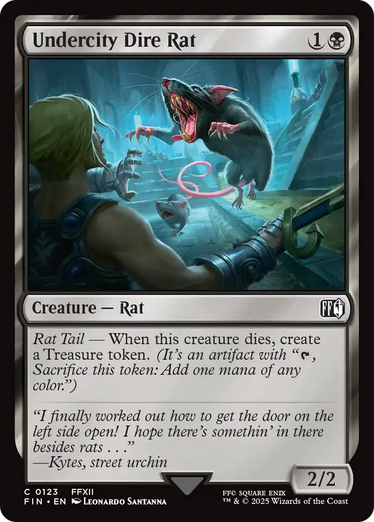 Undercity Dire Rat [FINAL FANTASY] | Good Games Cannington