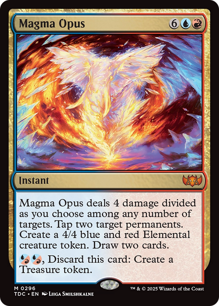 Magma Opus [Tarkir: Dragonstorm Commander] | Good Games Cannington