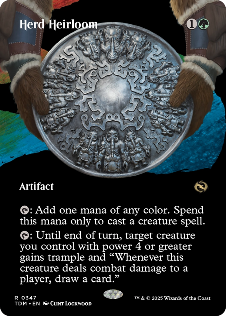 Herd Heirloom (Borderless) [Tarkir: Dragonstorm] | Good Games Cannington