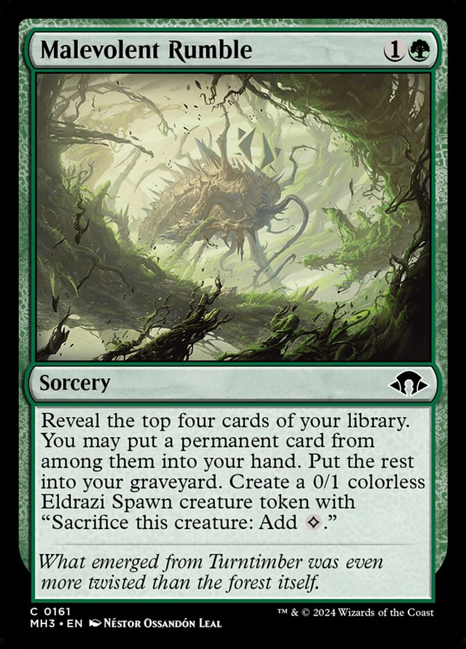 Malevolent Rumble 161/319 (Modern Horizons 3)  | Good Games Cannington