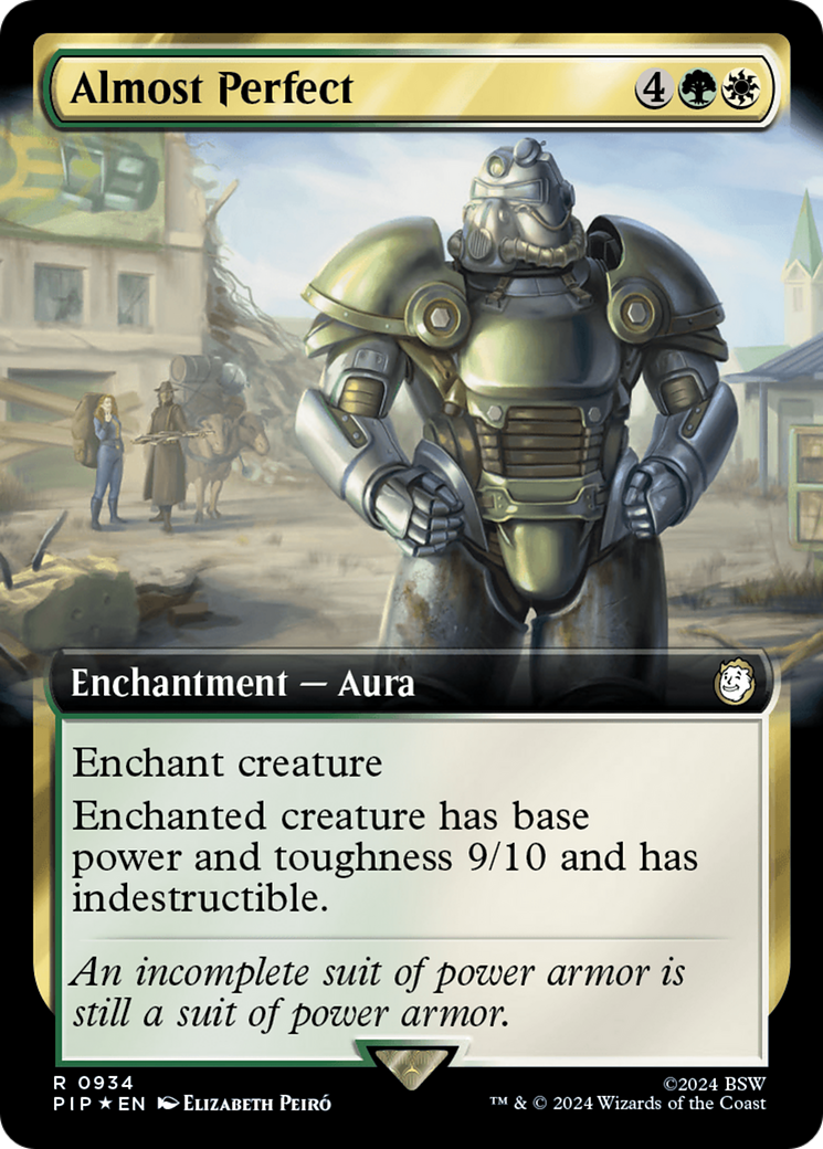 Almost Perfect (Extended Art) (Surge Foil) [Fallout] | Good Games Cannington