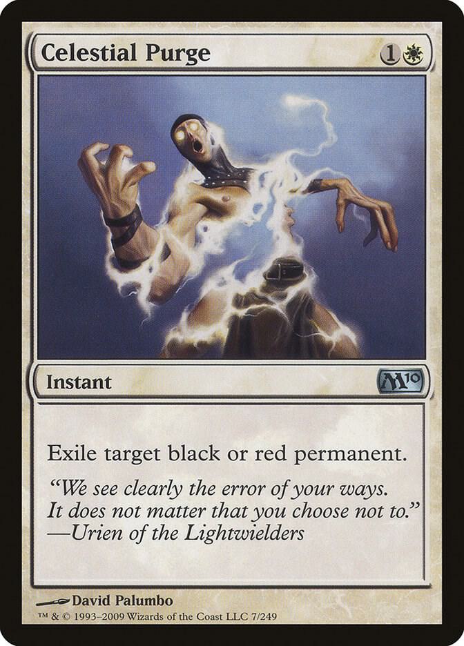 Celestial Purge 7/249 (Magic 2010 (M10))  | Good Games Cannington