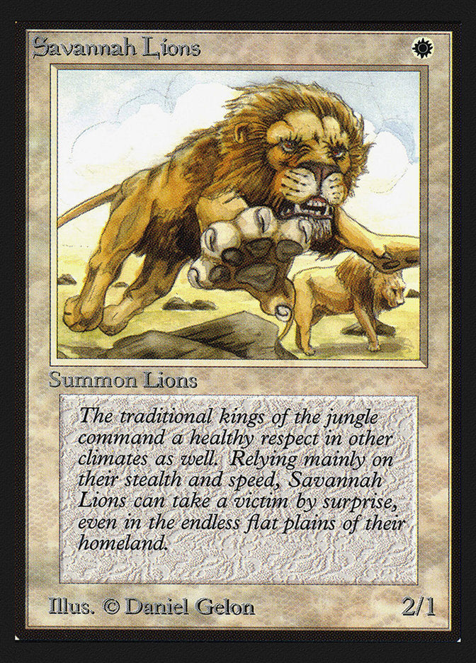 Savannah Lions [Collectors' Edition] | Good Games Cannington