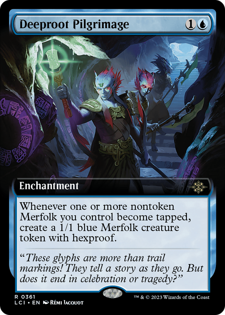 Deeproot Pilgrimage (Extended Art) [The Lost Caverns of Ixalan] | Good Games Cannington